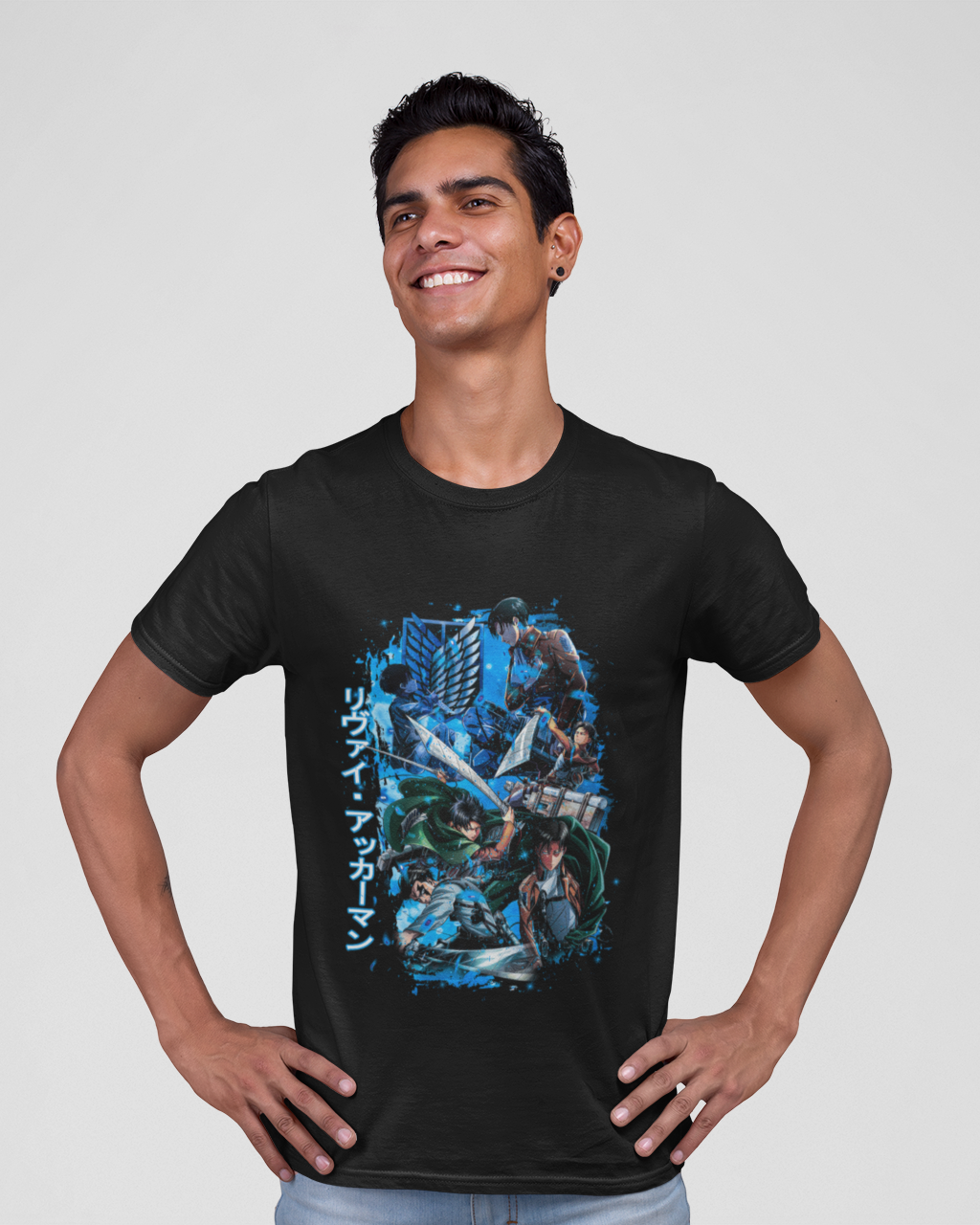 Captain Levi - Premium Crew T-Shirt