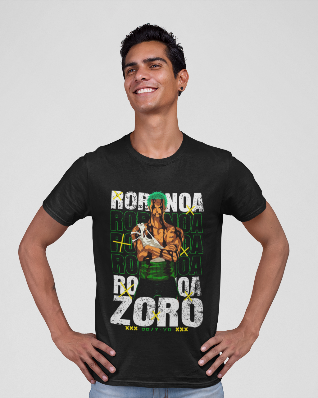 Nothing Happened Zoro - Premium Crew T-Shirt