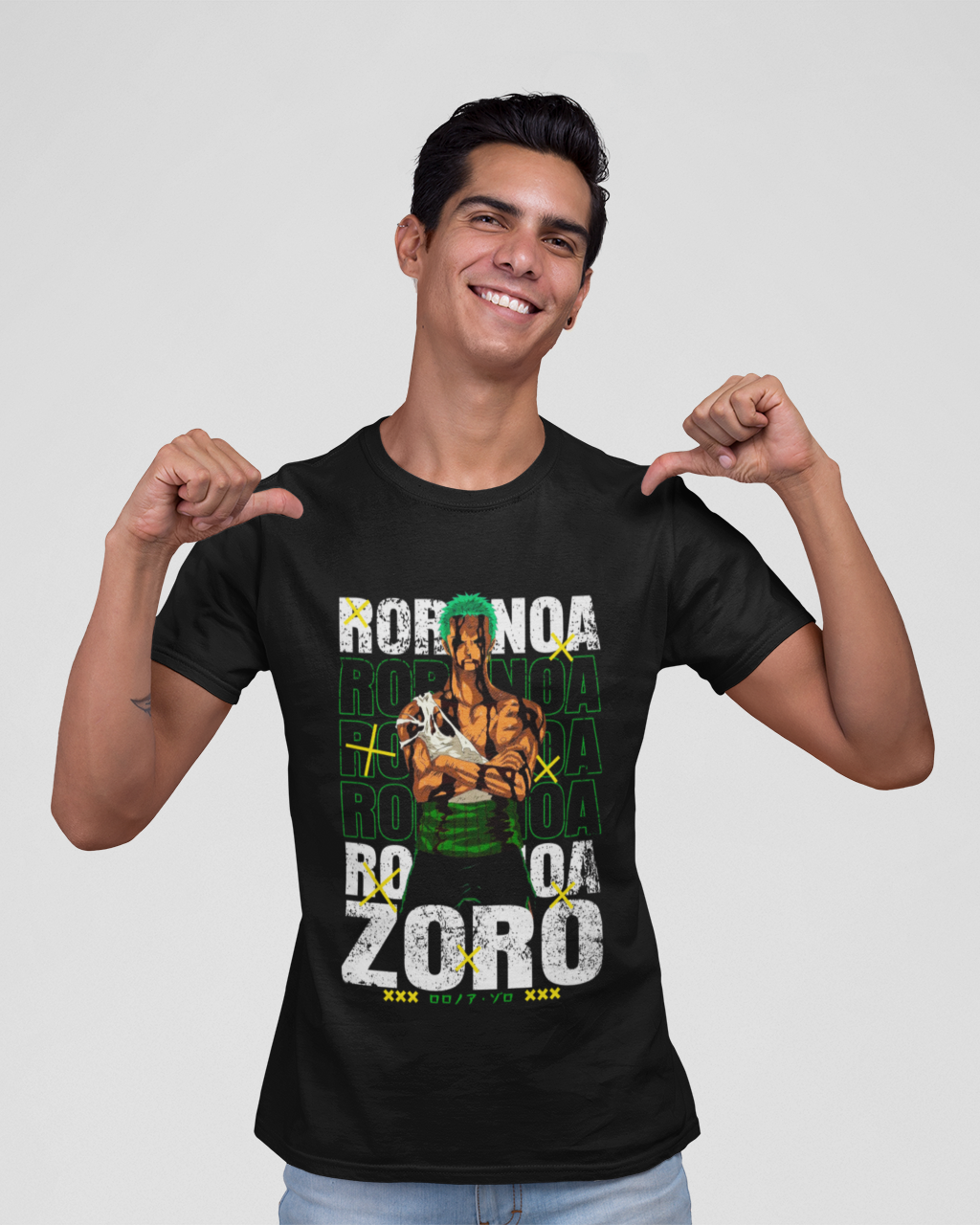 Nothing Happened Zoro - Premium Crew T-Shirt
